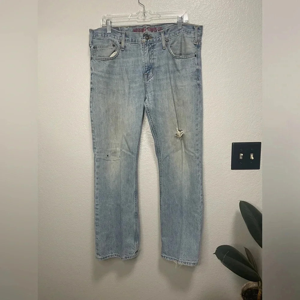 Mossimo Supply Co Men’s Distressed Bootcut Jeans
